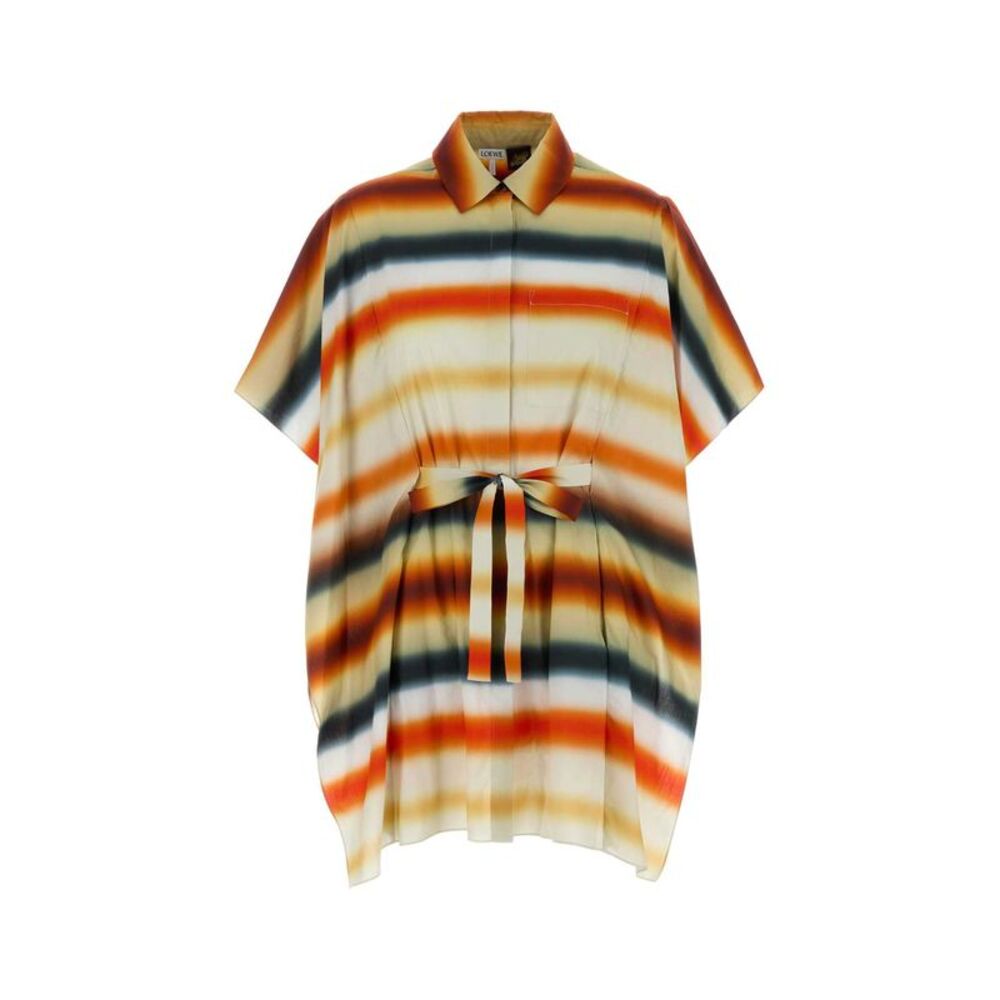 Loewe Paula's Ibiza Women Printed Poplin Paula S Ibiza Caftan